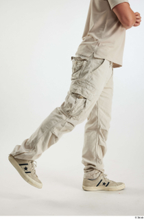 Lyle  1 beige cargo pants beige sneakers casual dressed…